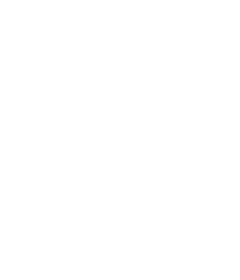 White bell icon on black background.