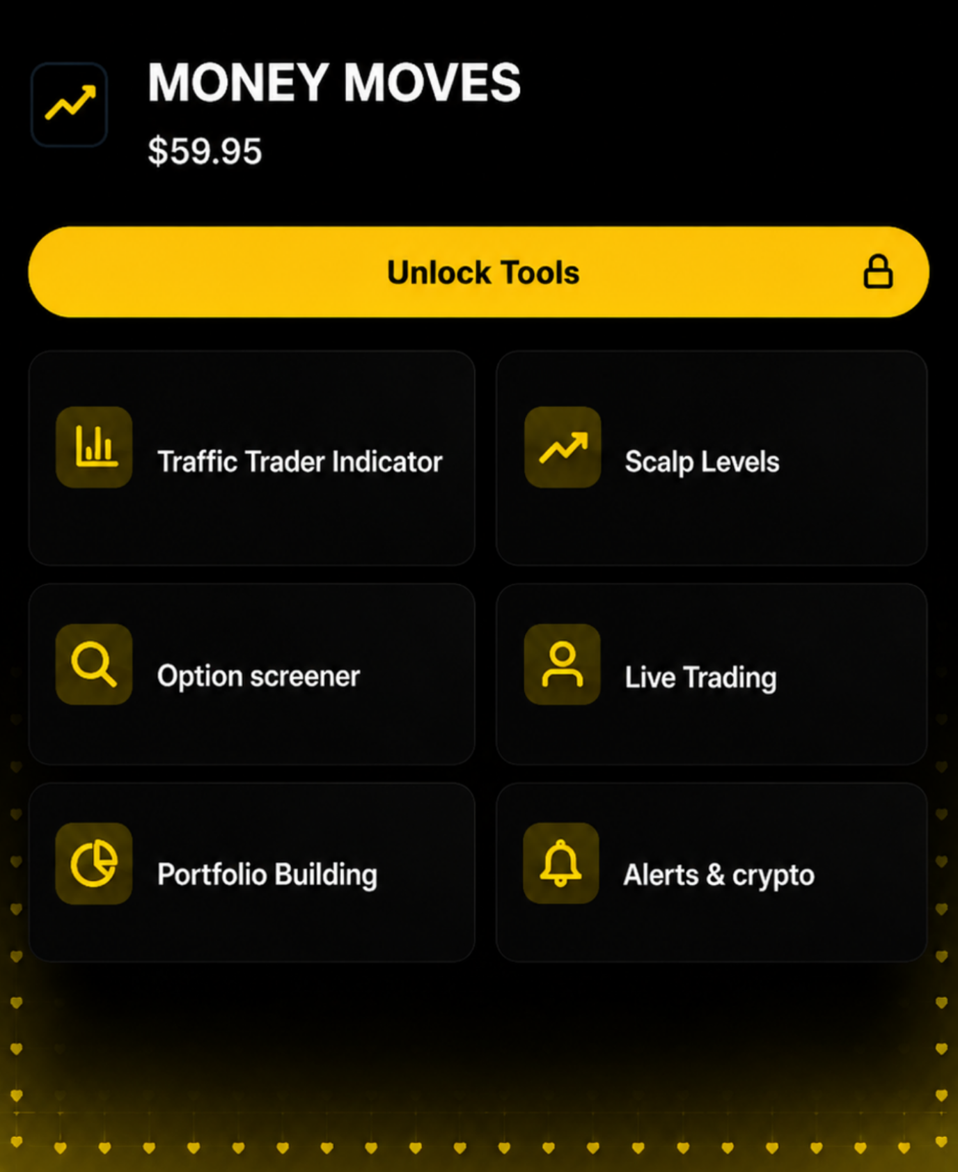 Financial app options overview